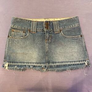 Abercrombie & Fitch Jean Skirt